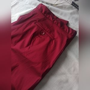 Lightweight red trousers